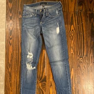 skinny jeans with rips
